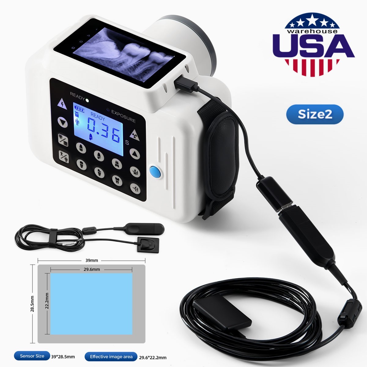 Dental X-Ray Positioner Digital Xray Sensor Holder Film Positioning System 2.0