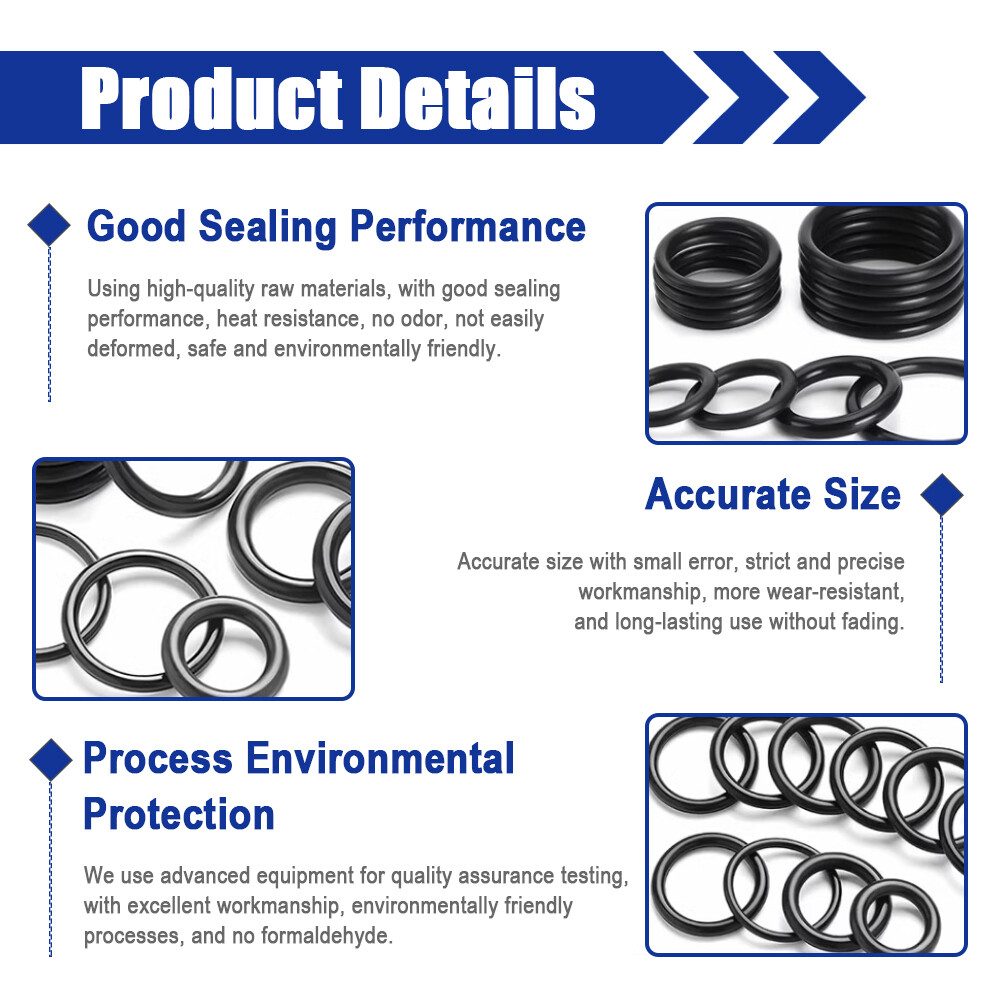 Imperial Nitrile Rubber NBR O Ring Seals 1.78mm Cross Section BS004-BS517-UK SUP