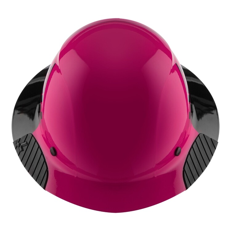 Lift Safety HDF50-21PK Dax 50/50 Fiber Full Brim Hard Hat Pink-Black