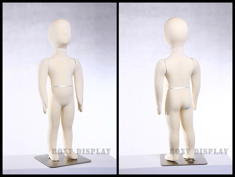 Child Flexible Bendable Full Body Form 1 years Manikin Dress Form #CH01T