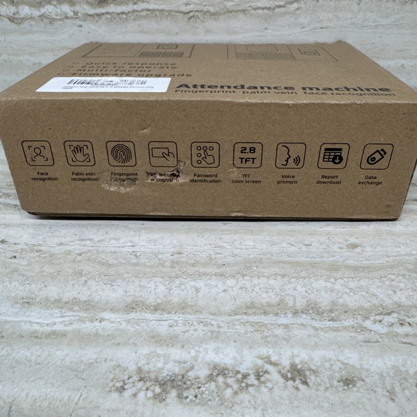 Attendance Machine T200 FACE PALM VEIN AND FINGER PRINT L28 Open Box