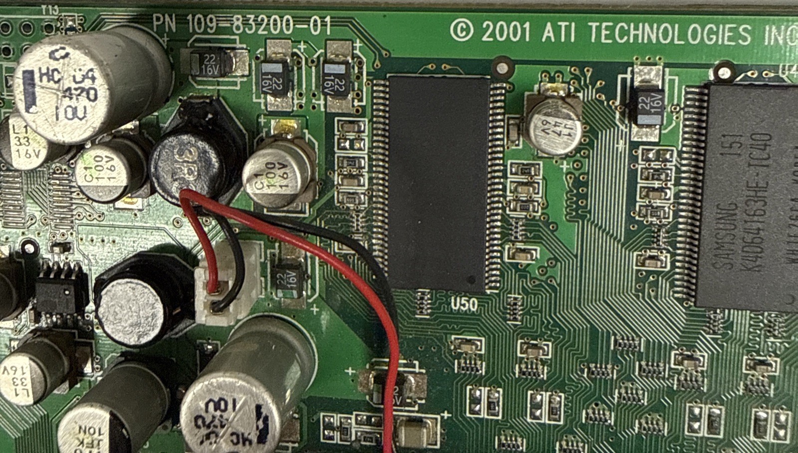 ATI 109-83200-01 Radeon 7500 64MB DDR AGP Graphics video card