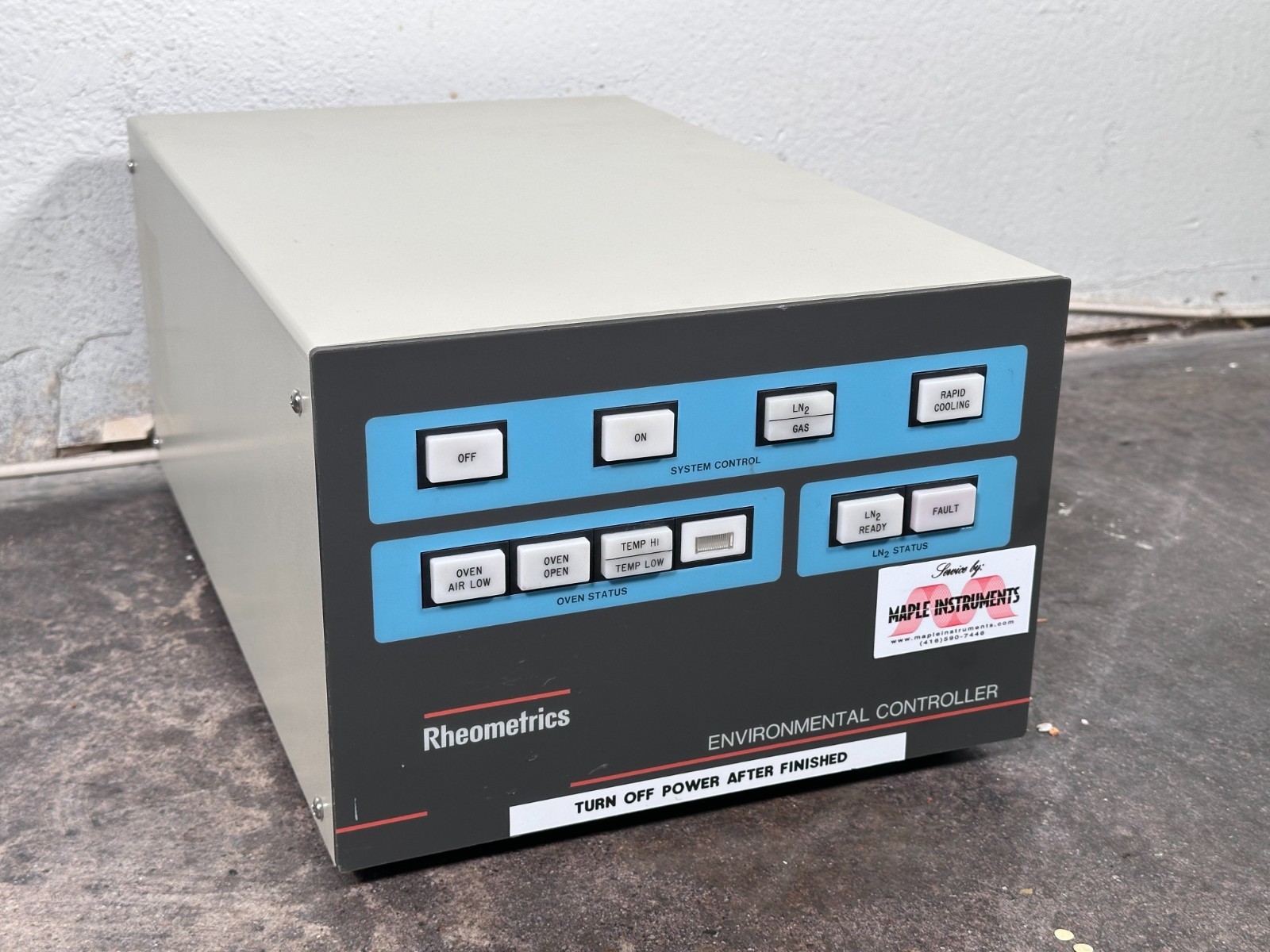 Rheometrics RSA-2, RSA II, Controller, Control Computer, Solids Analyzer, Etc