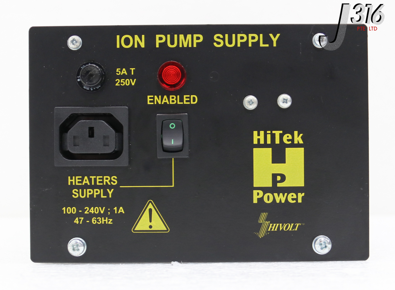 34371 HITEK POWER ION PUMP SUPPLY IP100-502-07 A1025900