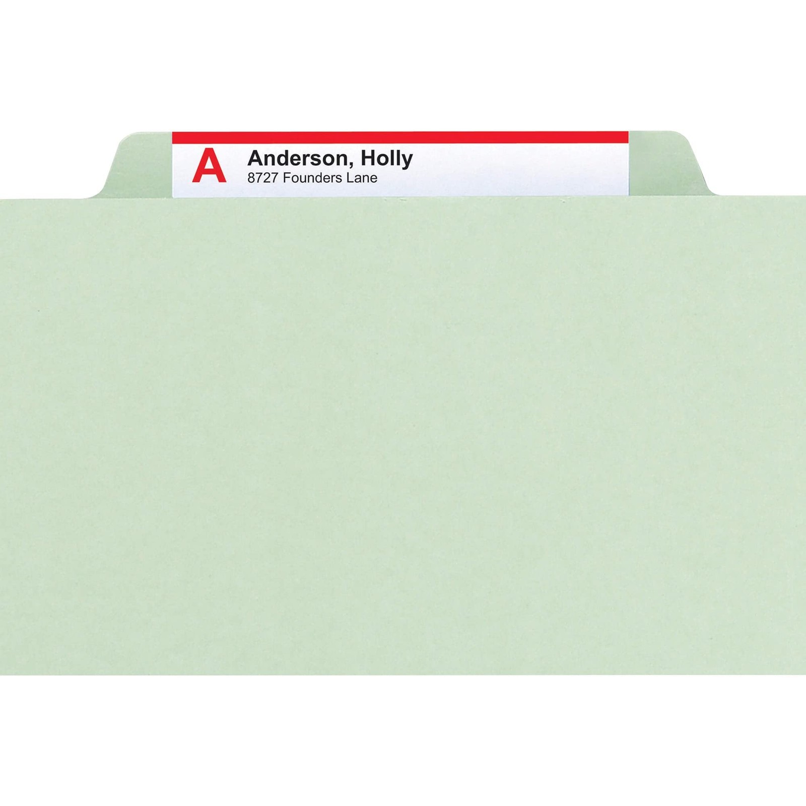 Smead Pressboard Classification File Folder Safeshield Fasteners 2 Dividers 2