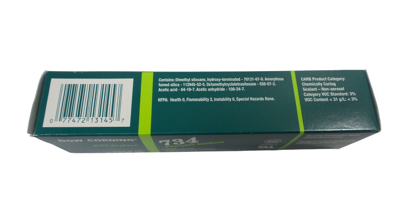 Lot of 30 DOW Corning Silicone RTV Sealant 734 Clear 3 Oz – Free Shipping
