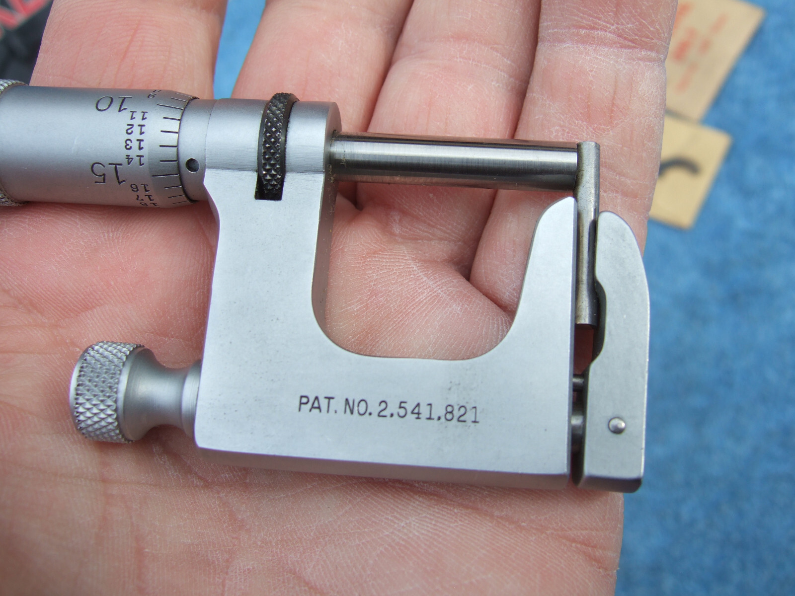 STARRETT No.220 MUL-T-ANVIL MICROMETER 0-1” 001″ No 220A-RL MACHINIST TOOLMAKER