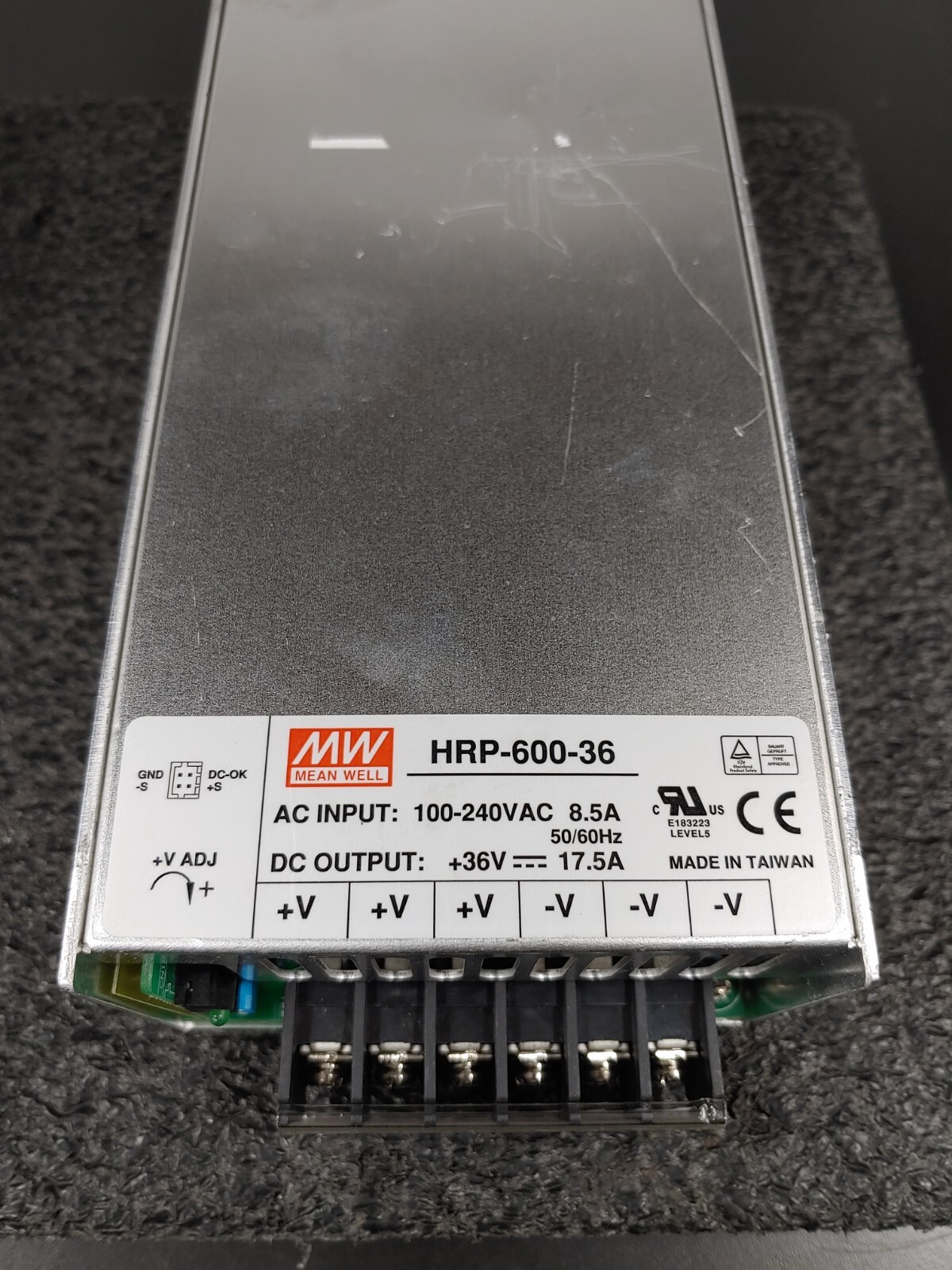 MEAN WELL HRP-600-36 AC-DC Single Output Enclosed Power Supply