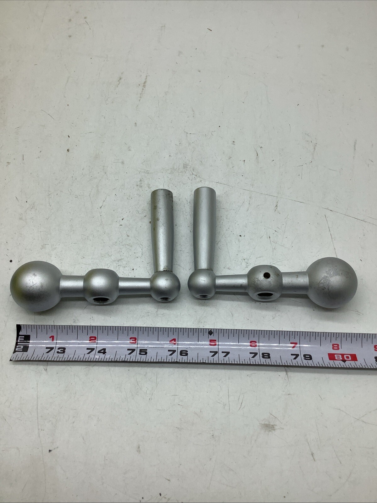 Lathe Handles,tri Ball Balanced, (2 Pc In Lot) 2568B- N Cart
