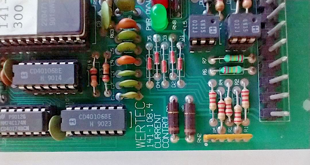 Wertec POwertec 141-108.4 Current Control Board