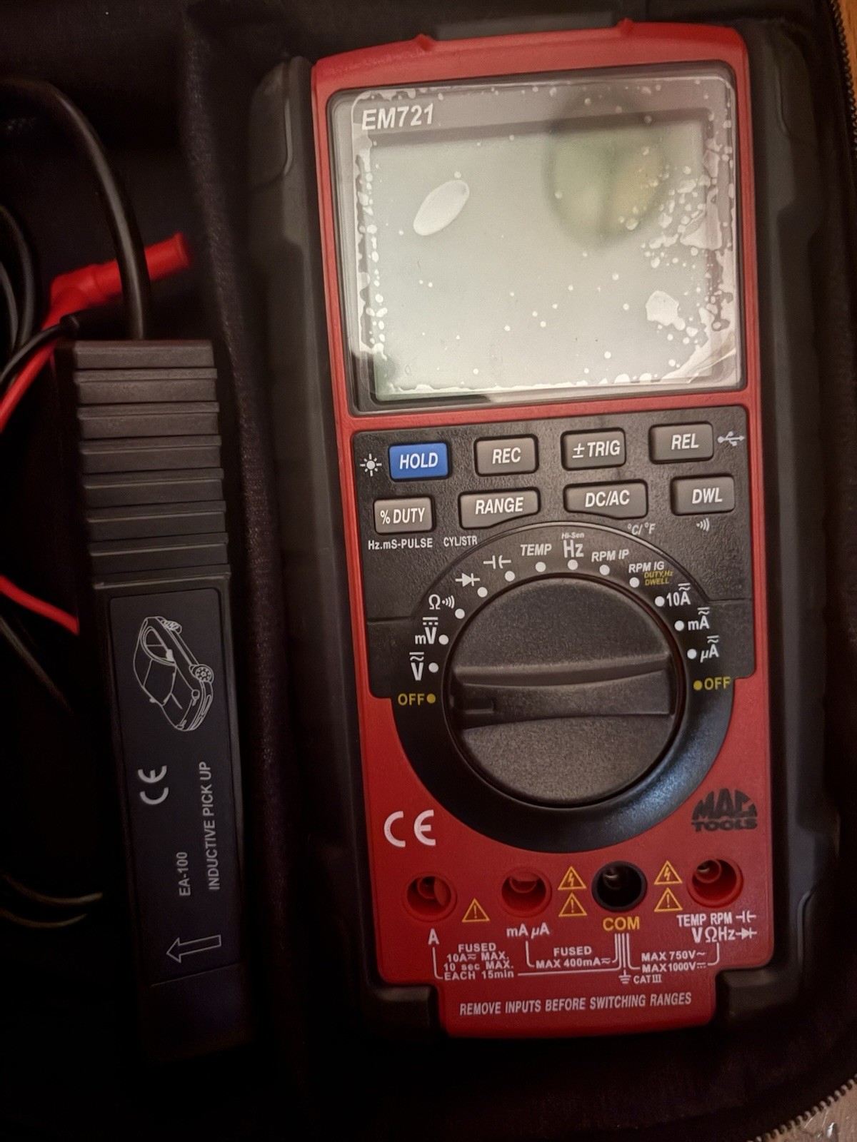 Mac Tools EM721 True RMS Digital Multimeter DSP008277