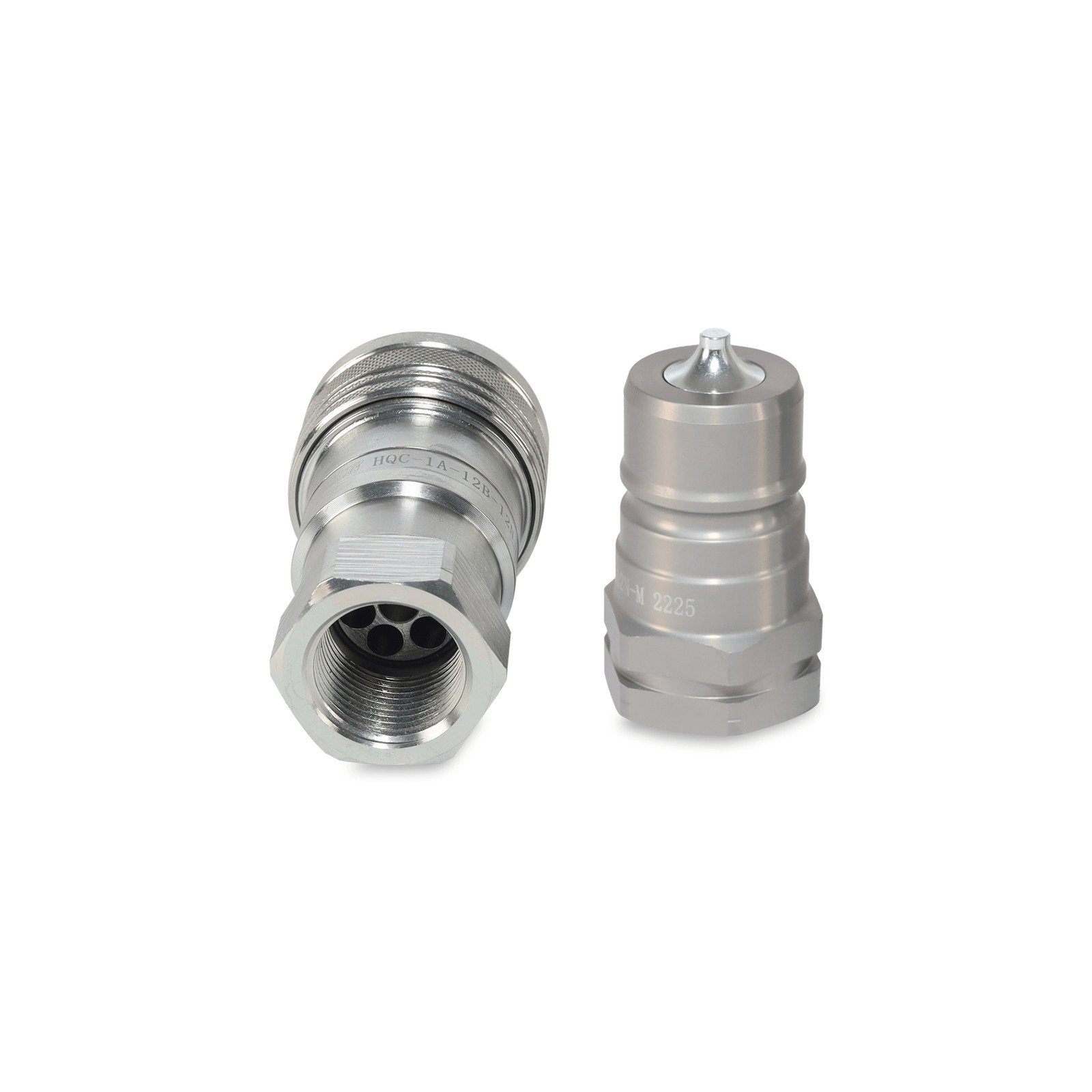 3/4″ ISO 7241-A Quick Disconnect Hydraulic Couplers Set – 3/4″ NPT Thread