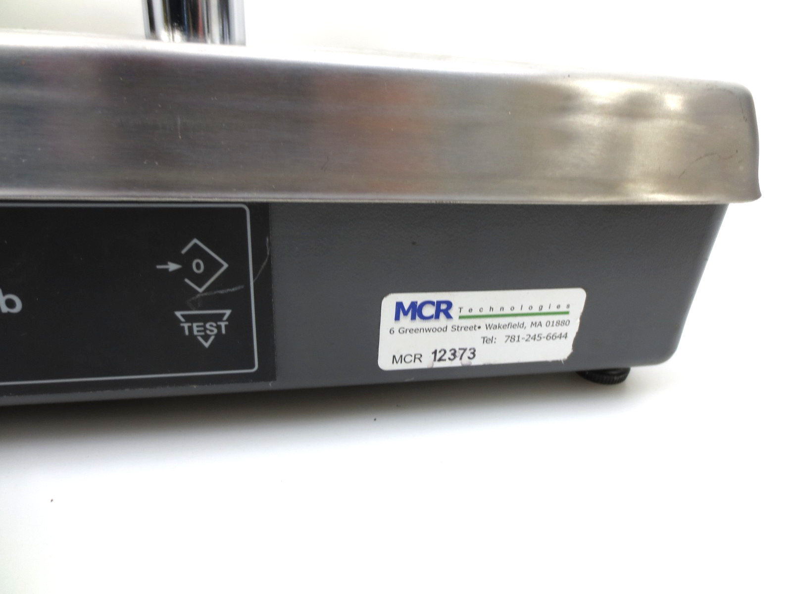 NCI Weigh-Tronix 6720-15 15 kg, 30 x 0.01 lbs 120 VAC 30lbs Bench Digital Scale