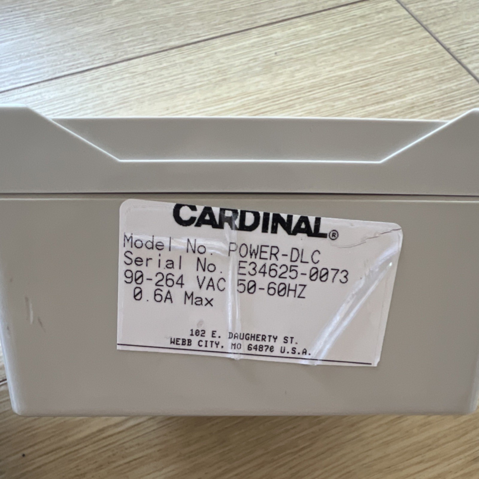Cardinal POWER-DLC Digital Truck Scale Power Supply