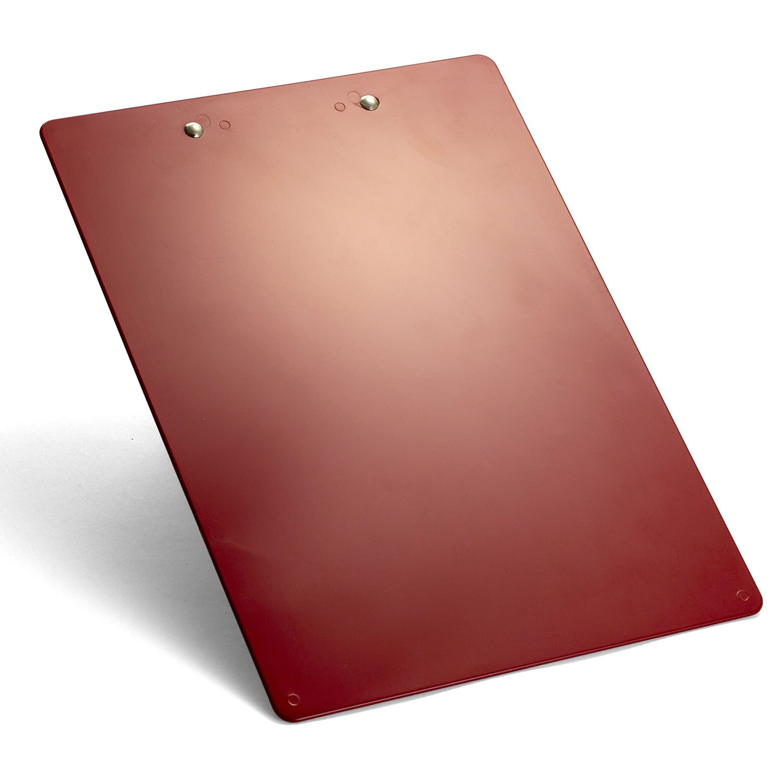 Officemate Recycled Plastic Clipboard, Letter Size, Red, Pack of 6 (83083) Red