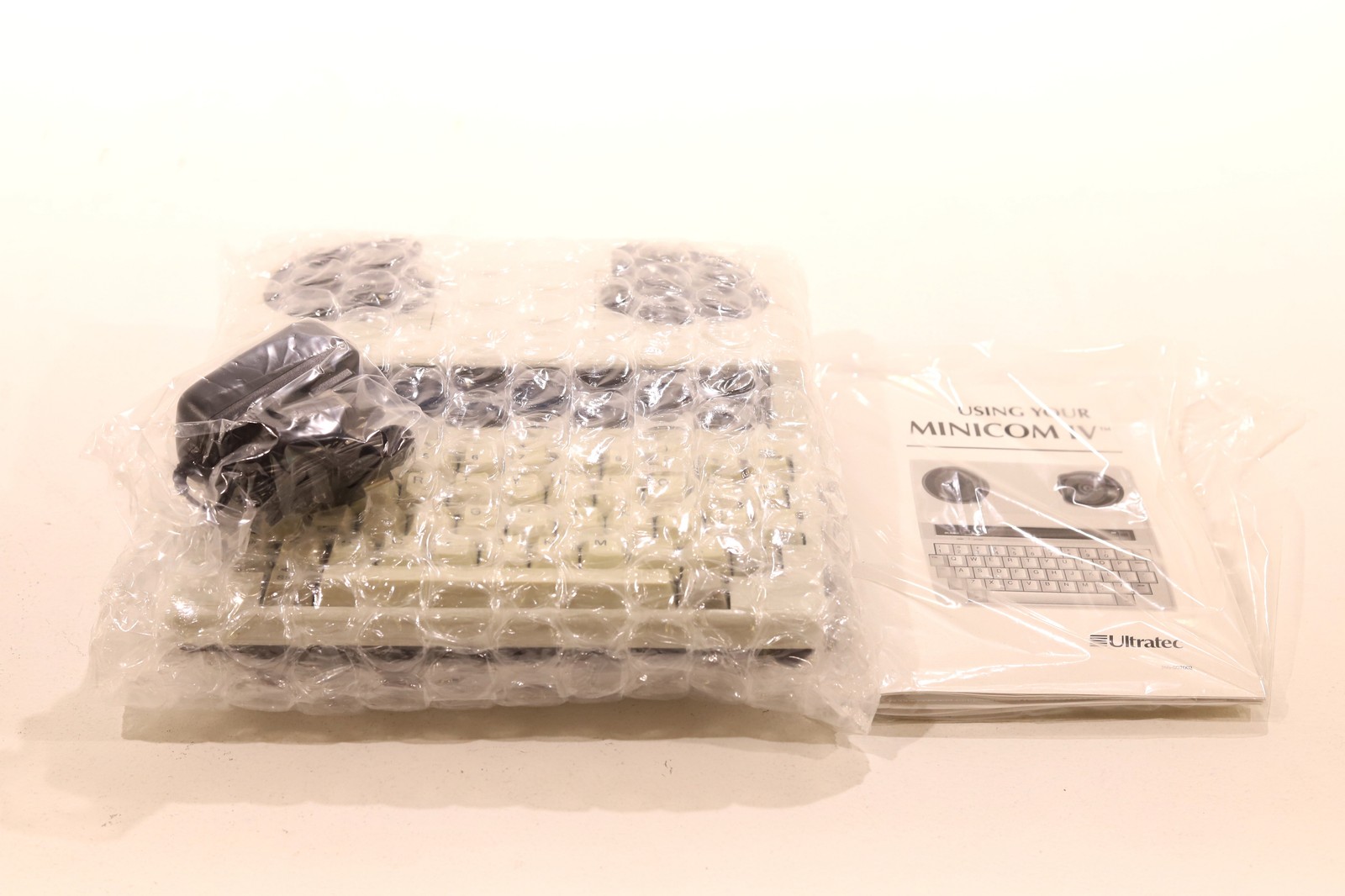 UltraTech Minicom IV Turbo TTY Acoustic Coupler W/Power Adapter P/N: 710-000501