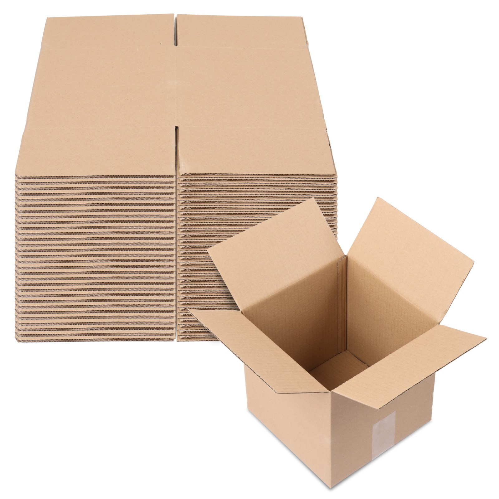 50pcs 8x8x8″ 3mm Corrugated Cardboard Paper Box Mailing Packing Shipping Carton