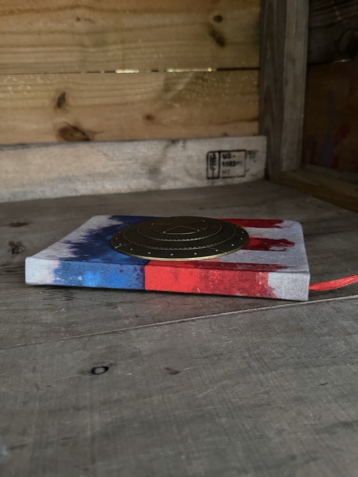 ~NEW~Marvel Captain America 3D Shield Premium Notebook Journal Sketchbook