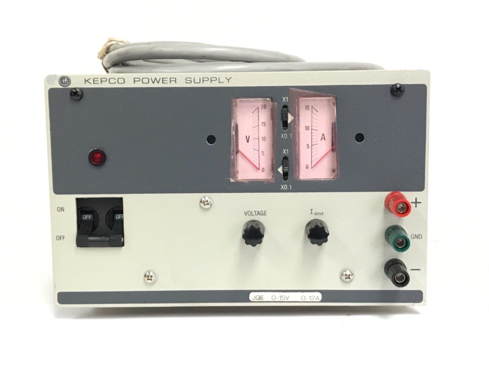 NEW KEPCO JQE 15-12M 0-15V 0-12A POWER SUPPLY JQE15-12M