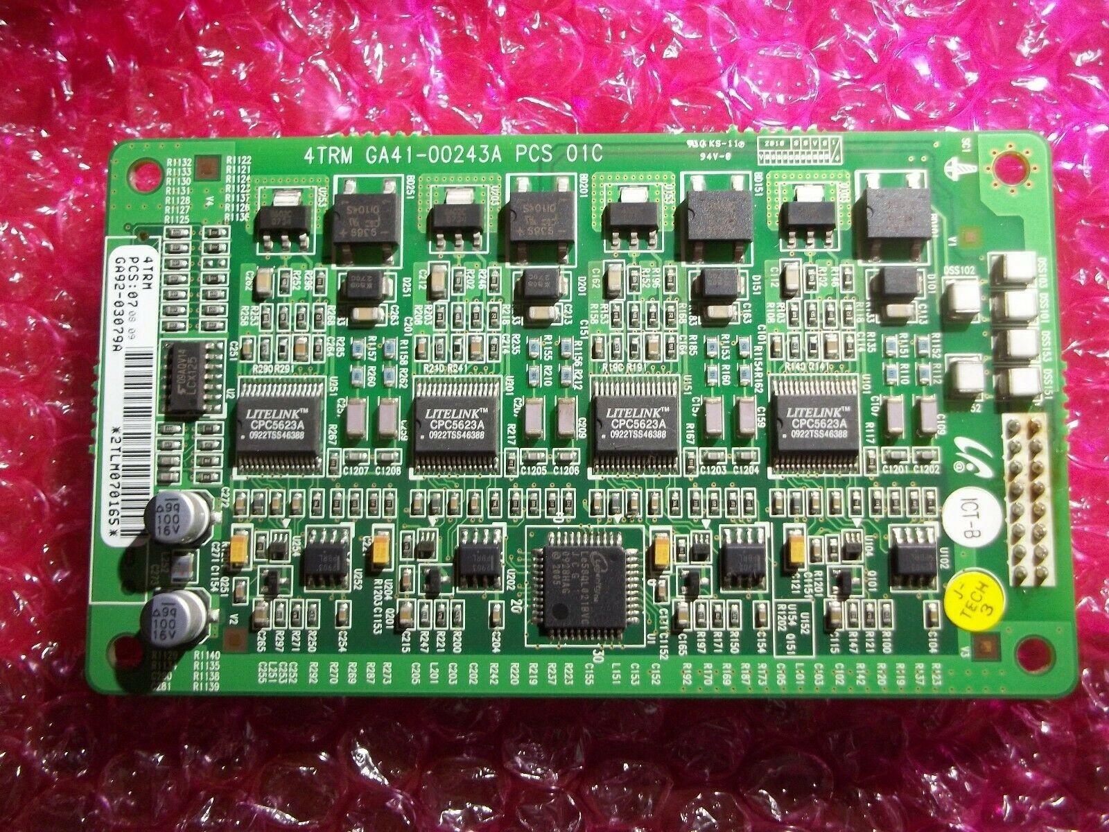 Samsung OfficeServ OS 7100 4TRM 4 Port Analog Trunk Expansion Card 1 year warr.