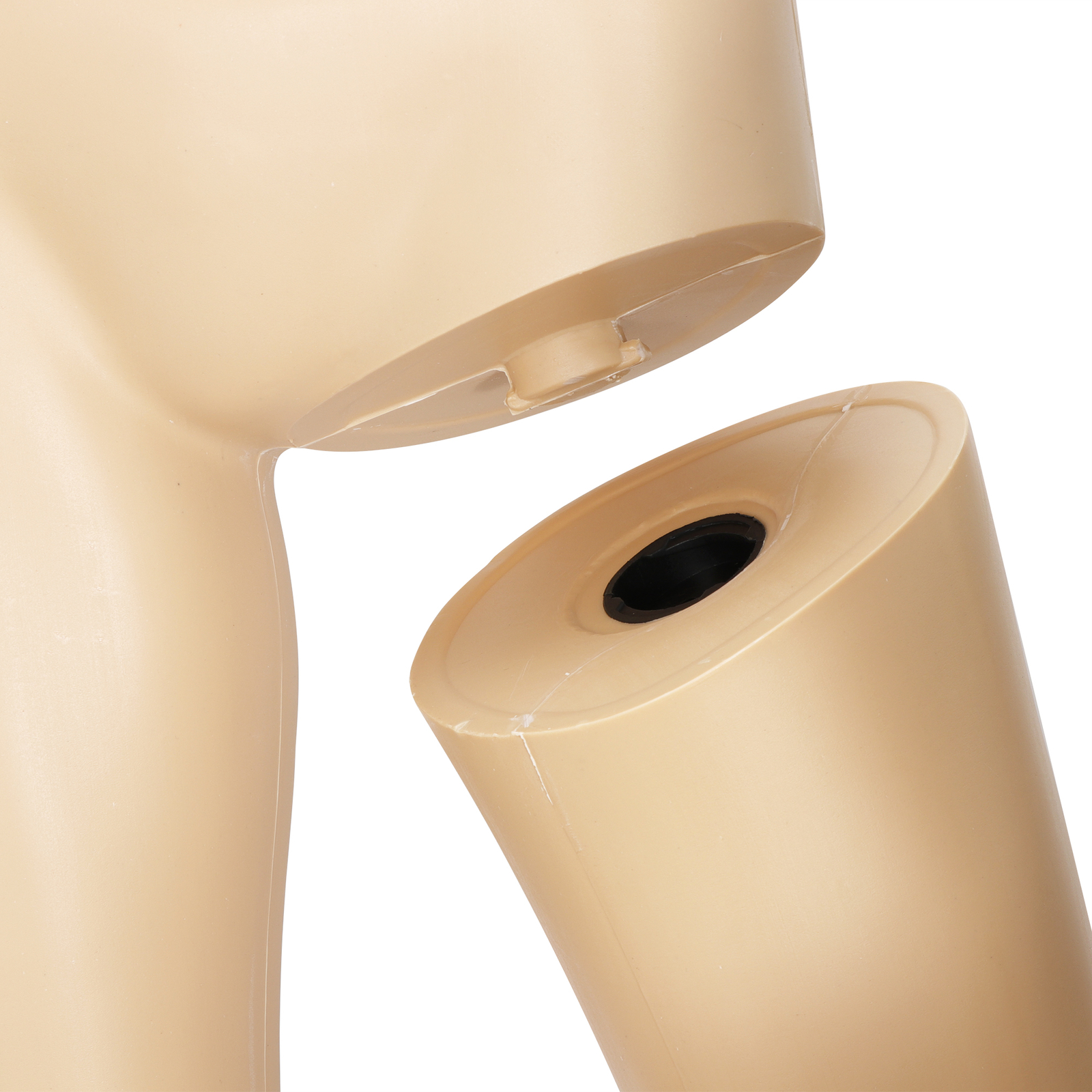 Female Mannequin Full Body PP Realistic Display Head Turn Dress Form w/ Base