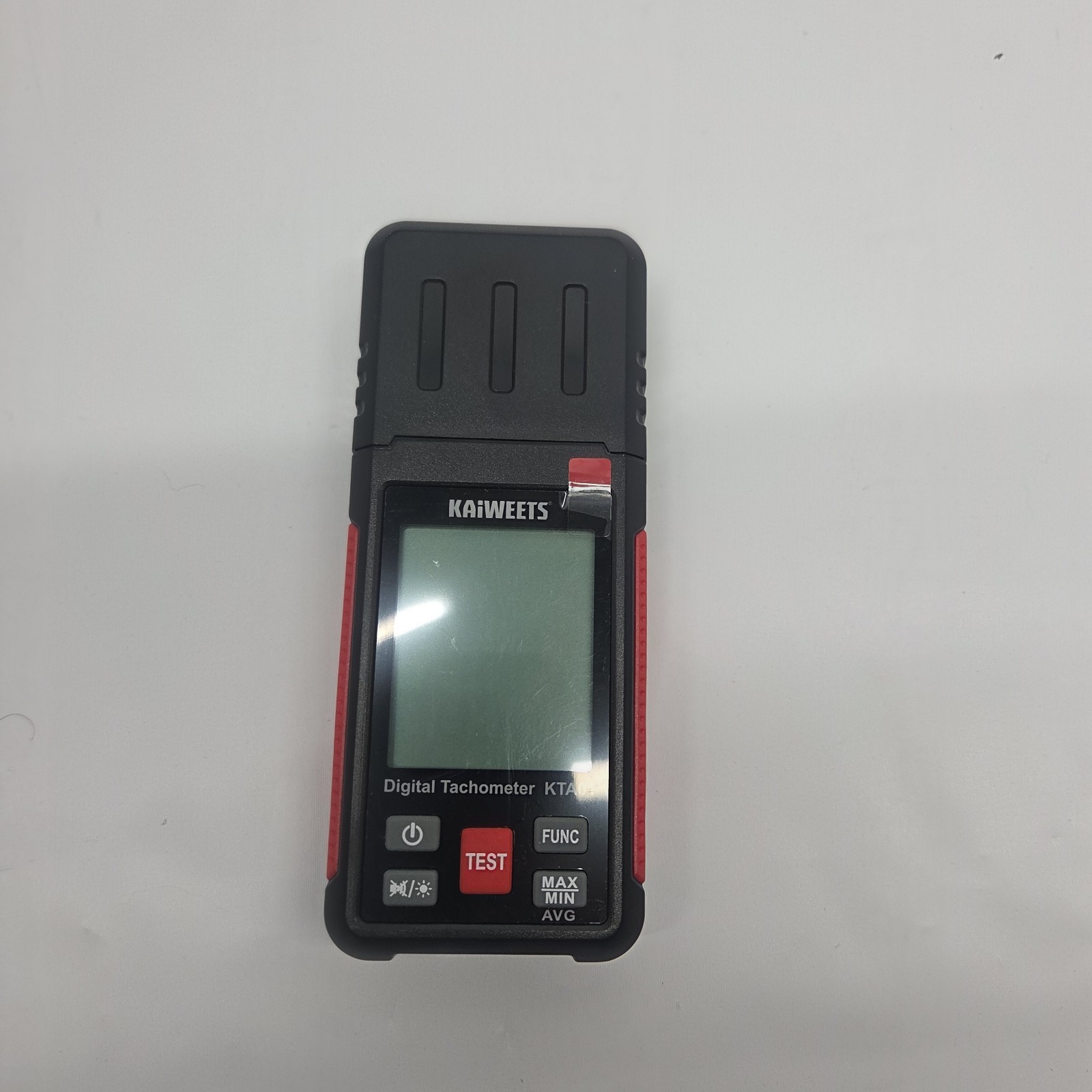 KAIWEETS Non Contact RPM Tachometer with Reflection Tape, 10-99999 RPM KTA01