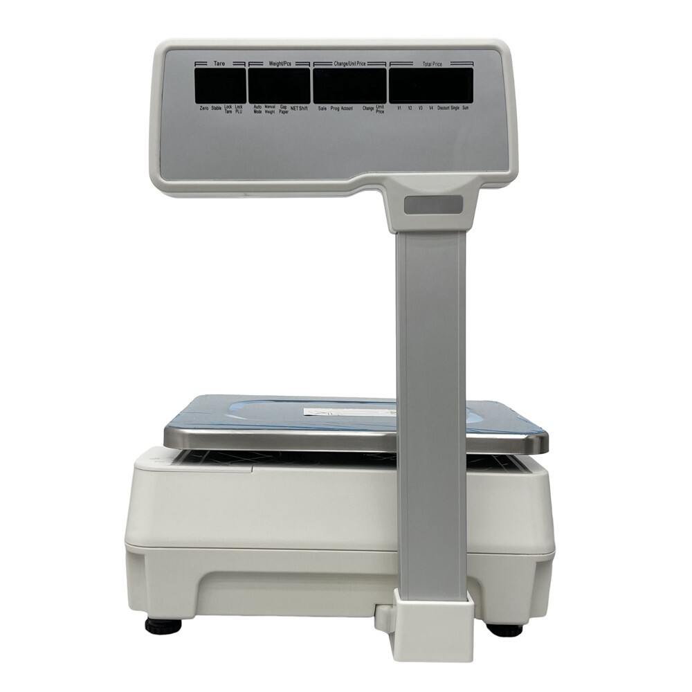 Four Screen Weigh Digital Price Computing Scale with Thermal Printer 30KG/ 66lbs
