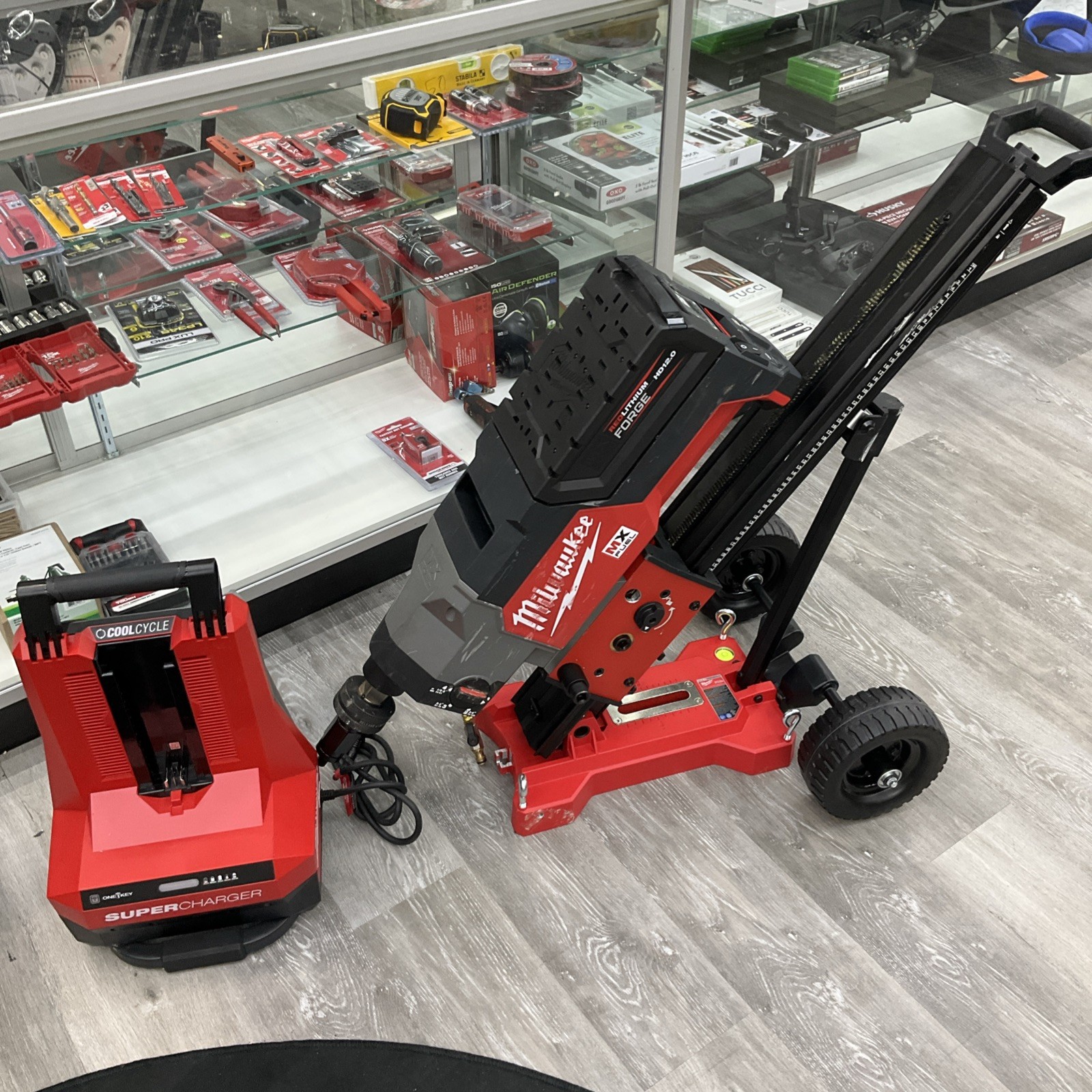 Milwaukee MX FUEL MXF302 14” Core Rig w/ Stand, HD12.0 FORGE BATT & SUPER CHARGE