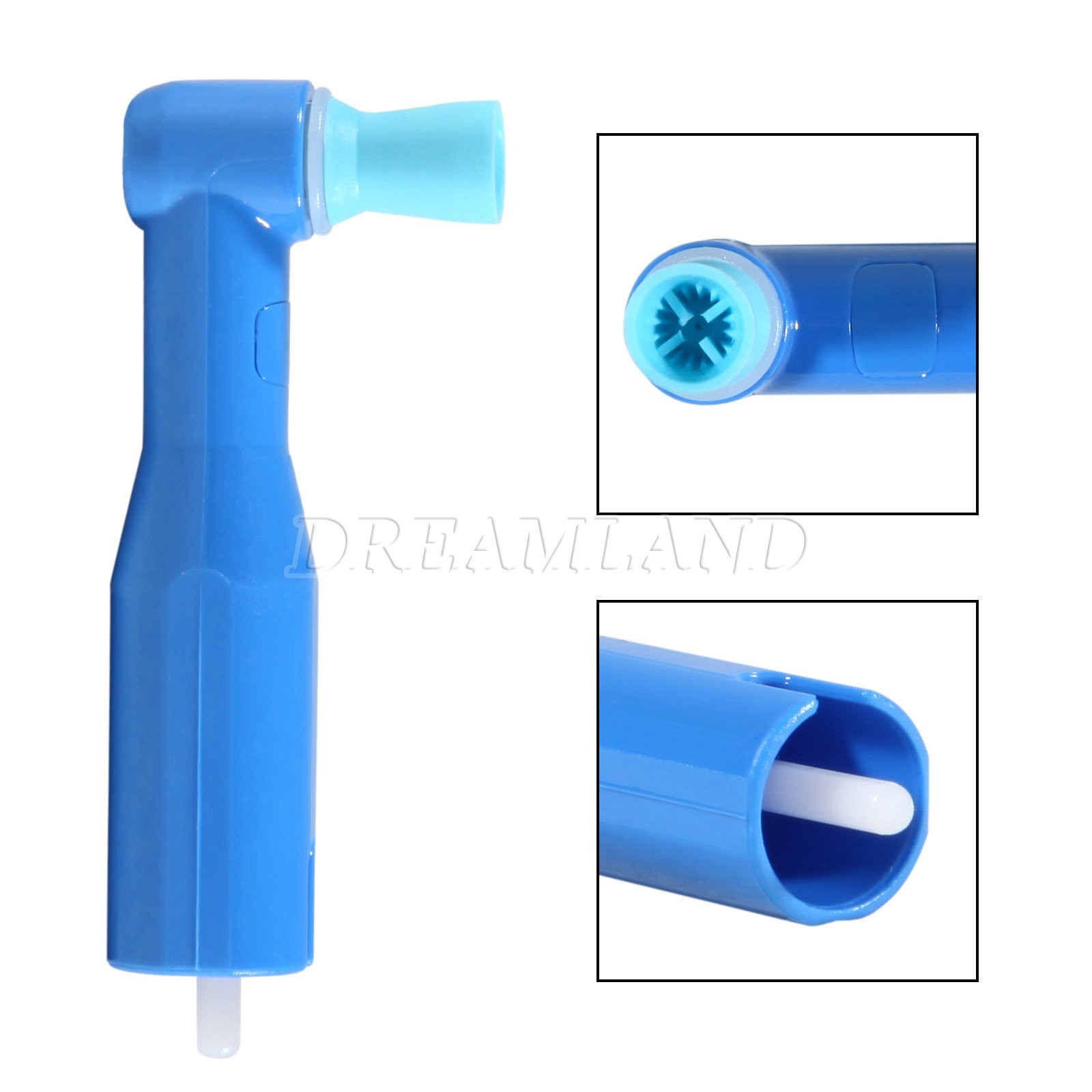 100 pcs / bag Disposable Dental Prophy right Angle firmCup Latex Free blue USA