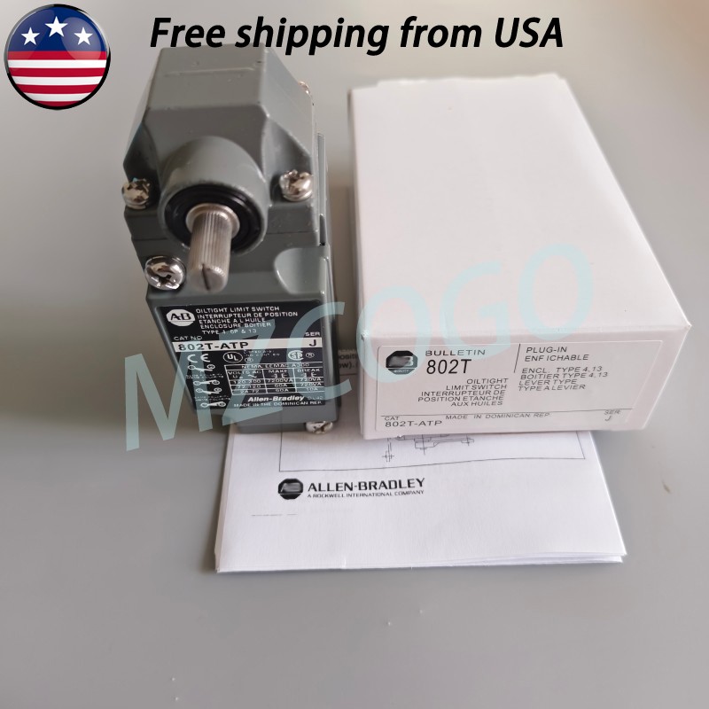 New For Allen Bradley 802T-ATPD OilTight Limit Switch Series J NIB 802TATPD