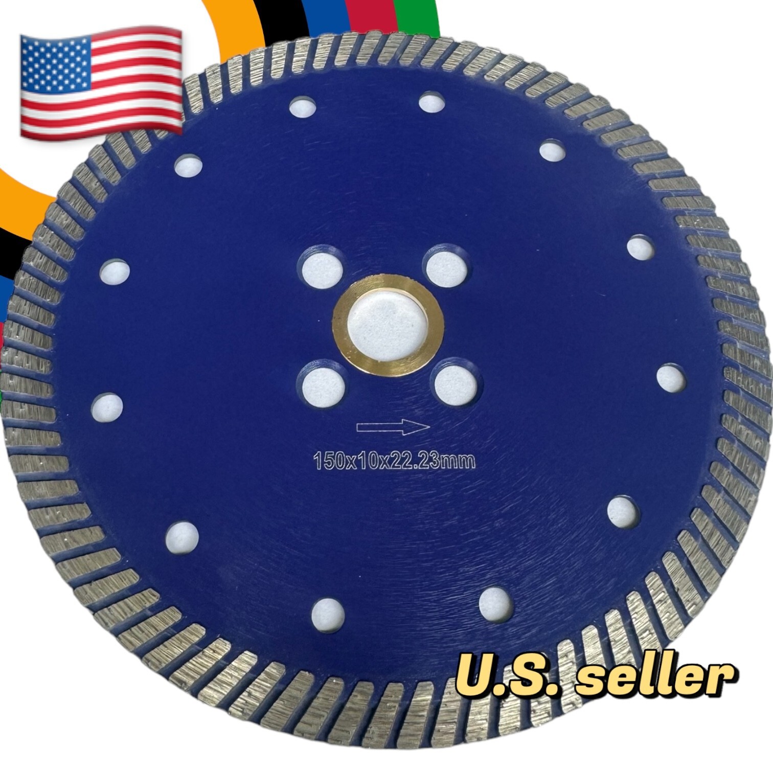 6 Inch Diamond Saw Blade for Granite Cutting High Performance Stone Cutting Tool