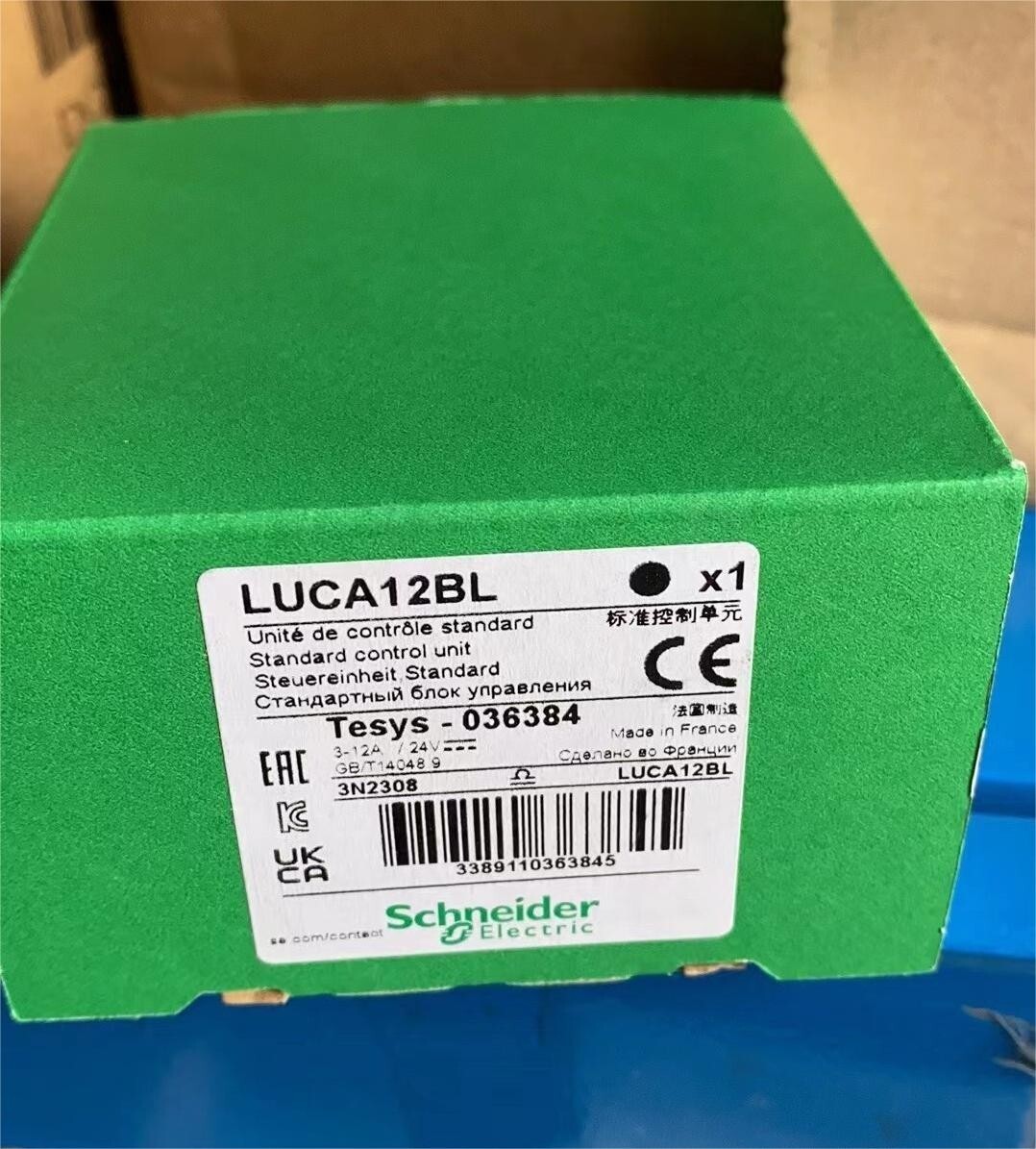 1pcs SCHNEIDER LUCA12BL STANDARD CONTROL UNIT NEW IN BOX