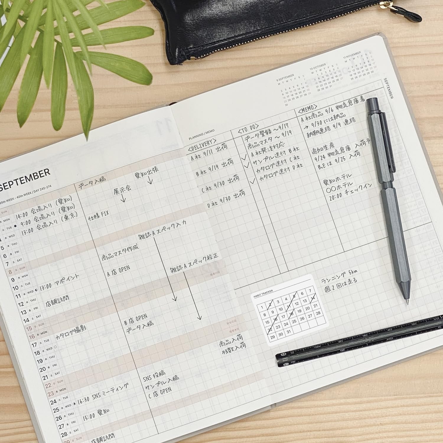Laconic Planner Refill 2027 A5 Man THREE LMLS15-150