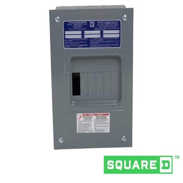 Indoor Main Lug Load Center 100 Amp Electrical Sub-Panel Box 6 Space 12 Circuit