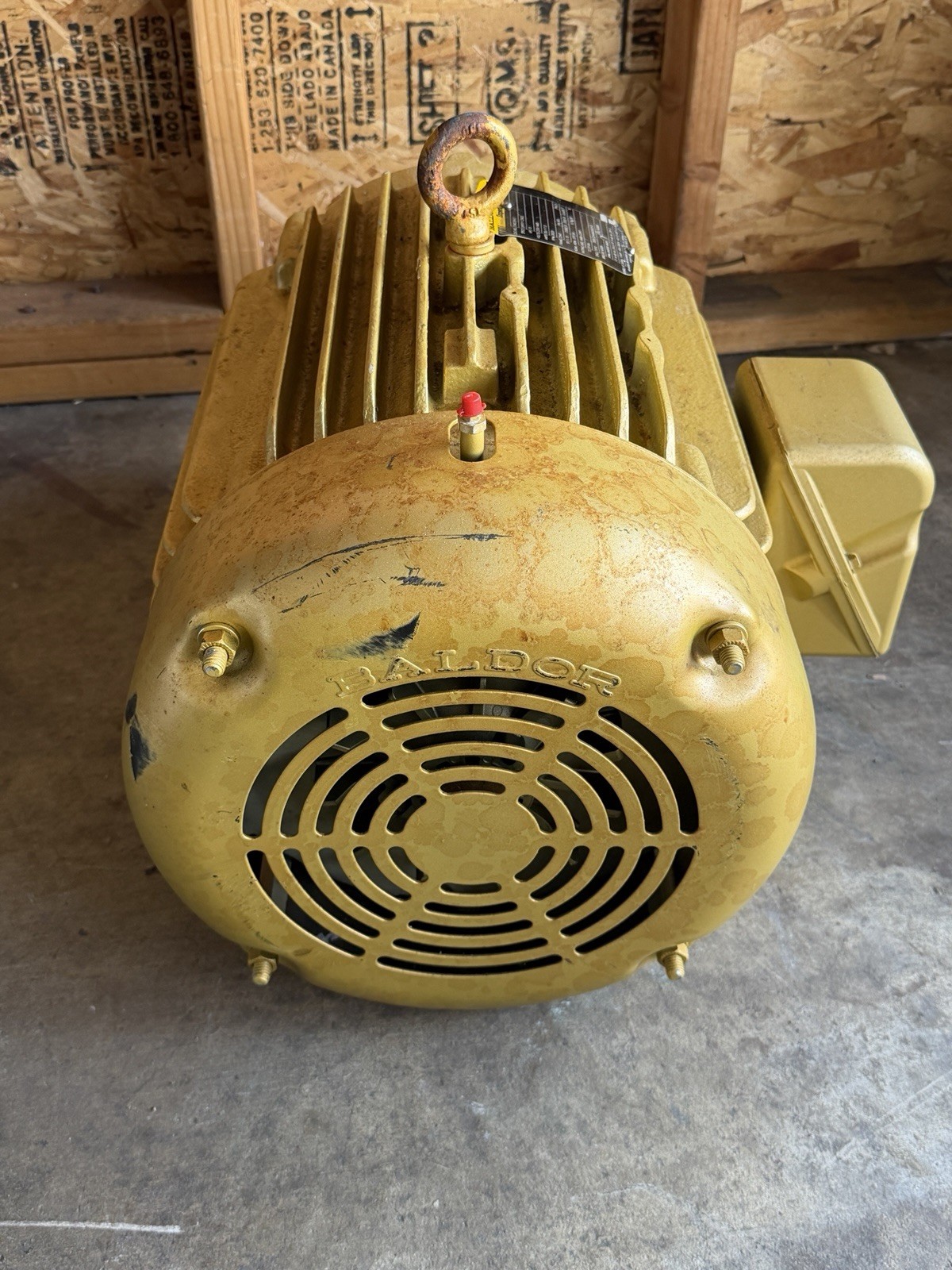 EM2394T ABB BALDOR 15HP 3520RPM 230/460V 60HZ 254T Open Box READ DESC!!