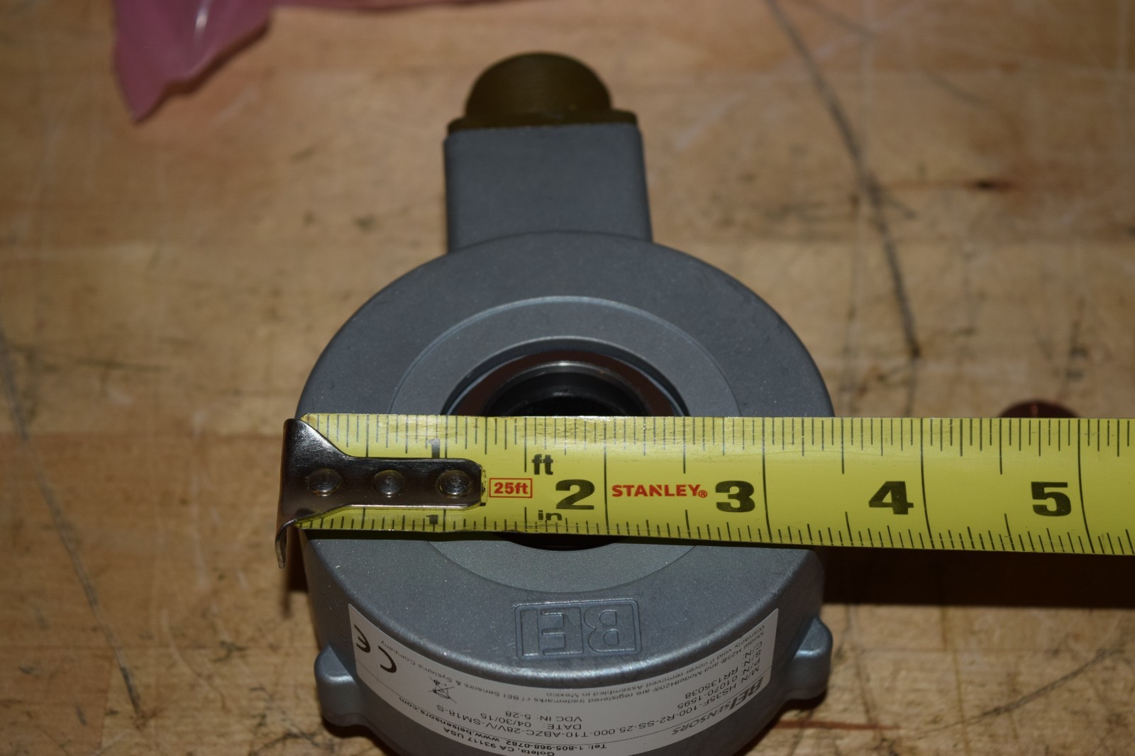 BEI HS35F-100-R2-SS-25.000-T10-ABZC-28V/V-SM18-S 01070-1595 Encoder