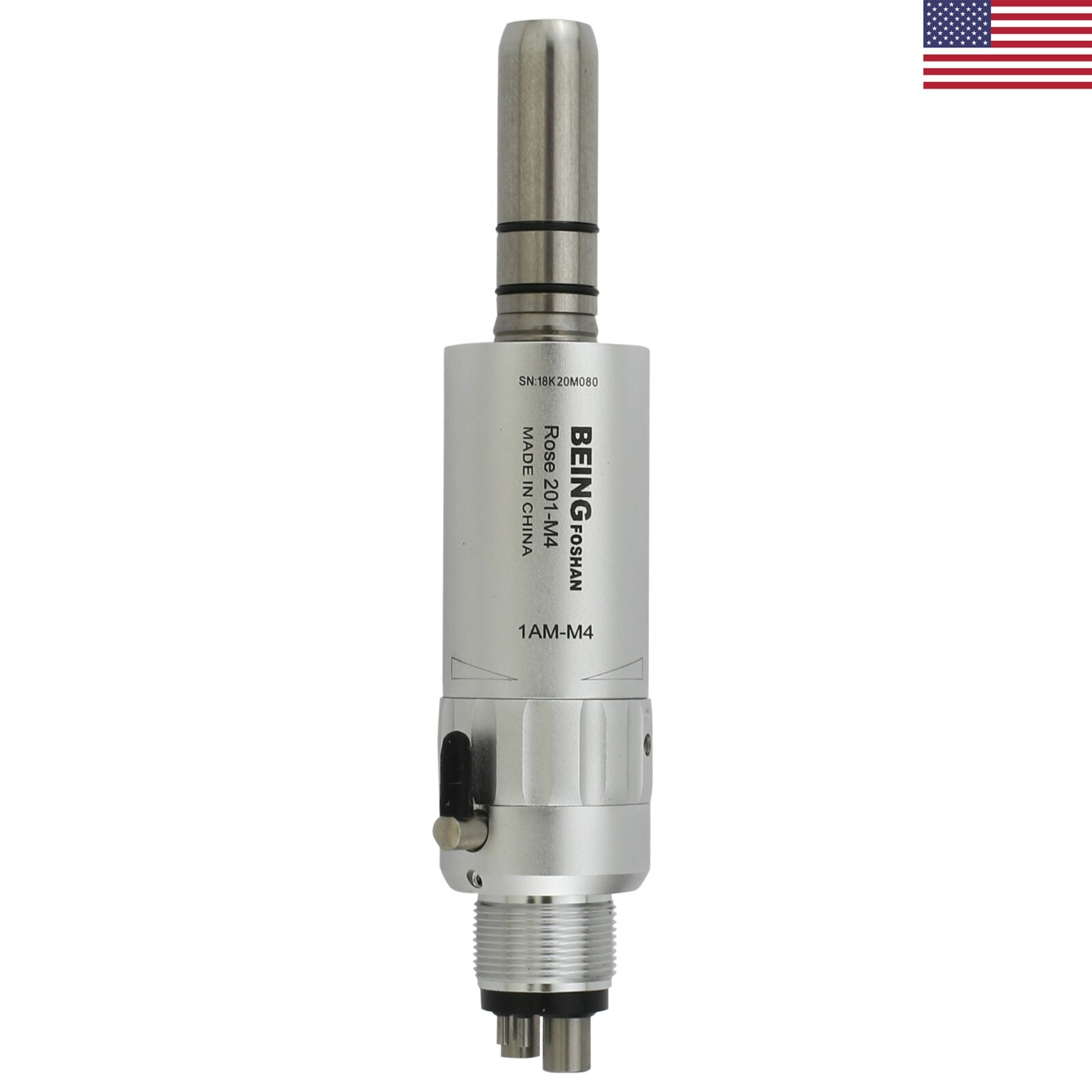 BEING Dental Hygiene Prophy Handpiece Straight Nose Cone Air Motor Midwest 4H
