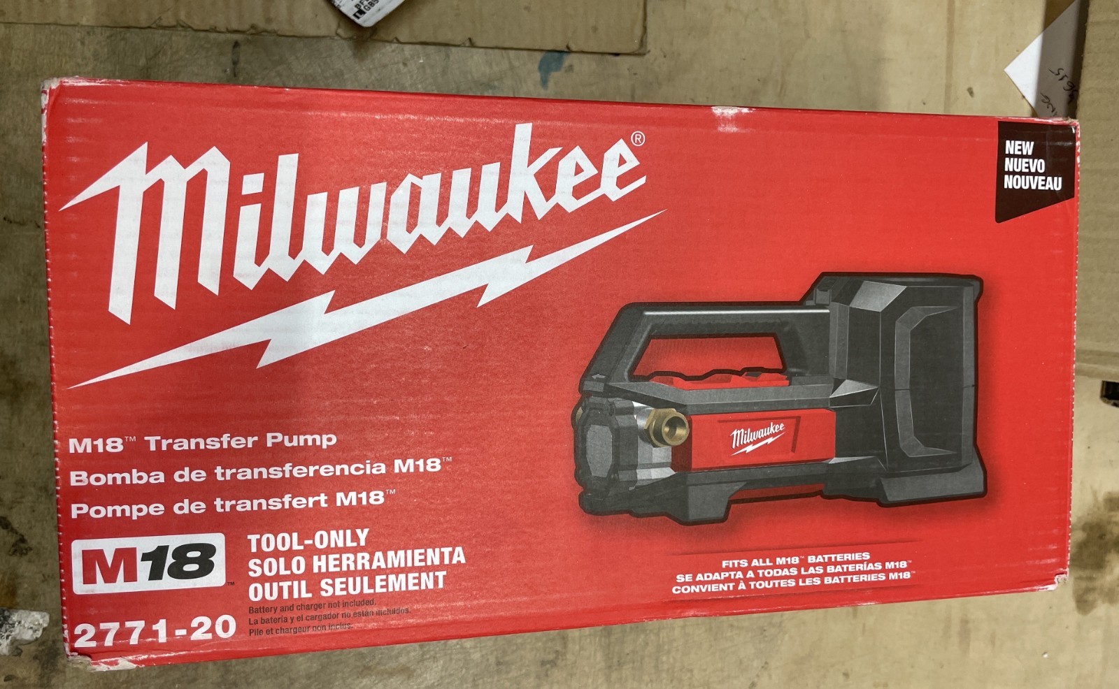 Milwaukee 2771-20 M18 Cordless Transfer Pump