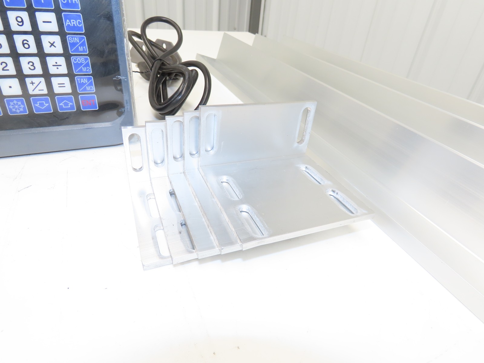 ToAuto DRO-3Axis HMI Controller Panel Push Button W/ Linear Scales Mount & Cord