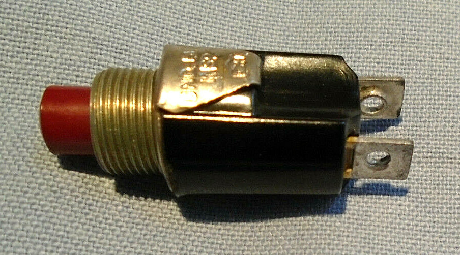 Normally Open SPST Red top Momentary Push Button Switch from Cutler-Hammer