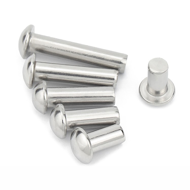 Solid Aluminium Half Round Head Rivets Dome Rivet DIN 660 M2 M2.5 M3 M4 M5 M6 M8