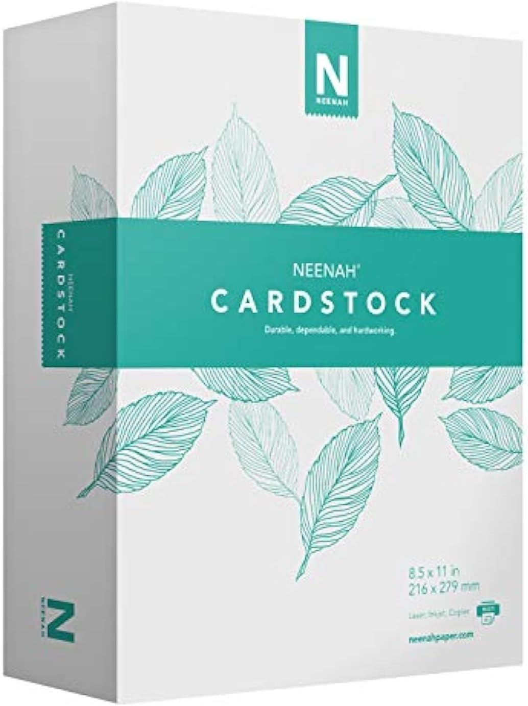 110 lb White Index Cardstock, 300 Sheets, 94 Brightness, 8.5″ x 11″