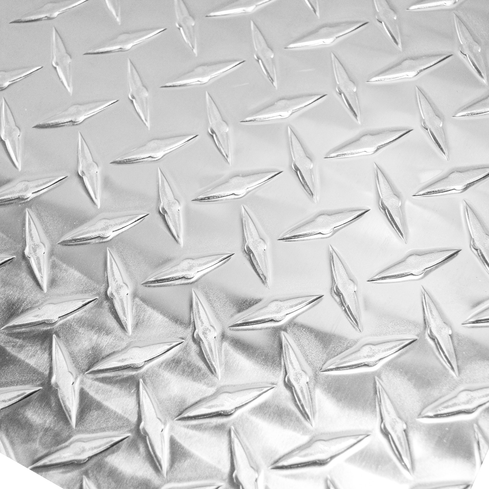 5 Bar Tread Aluminium Square Plate 10.6″ Anti‑slip Panel for Industrial Building