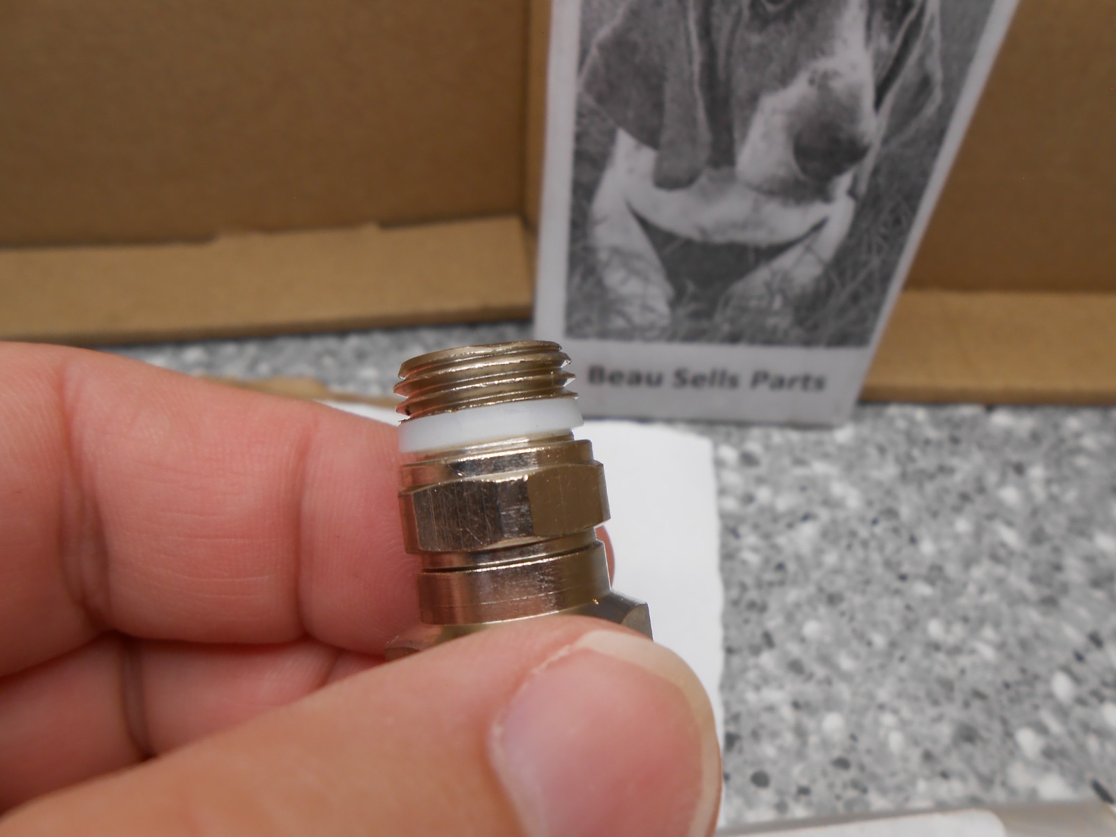 ICS Concrete Saw 71466 Water Delivery System Fitting fits 633GC Series