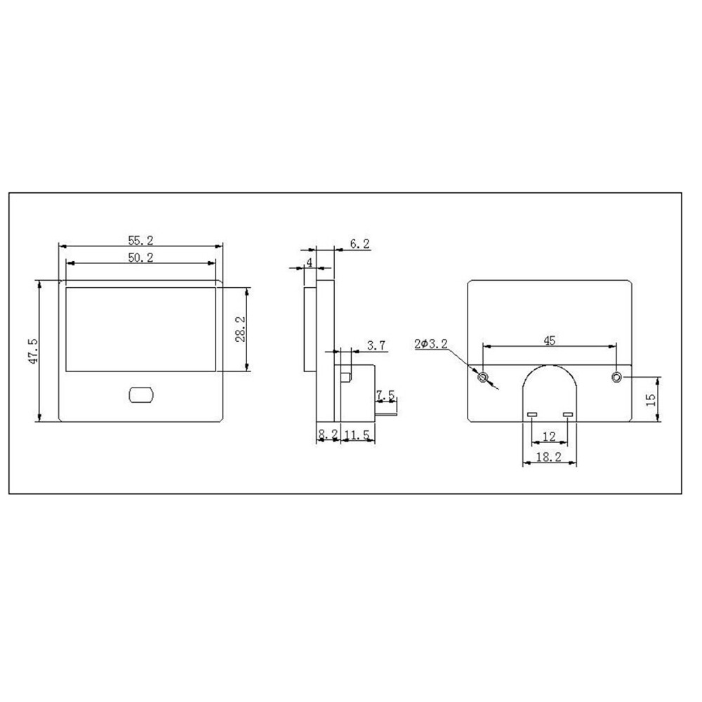 SD-H-2850 Panel Meters Sound Measuring Instrument (DC 500uA) for Audio Equipment