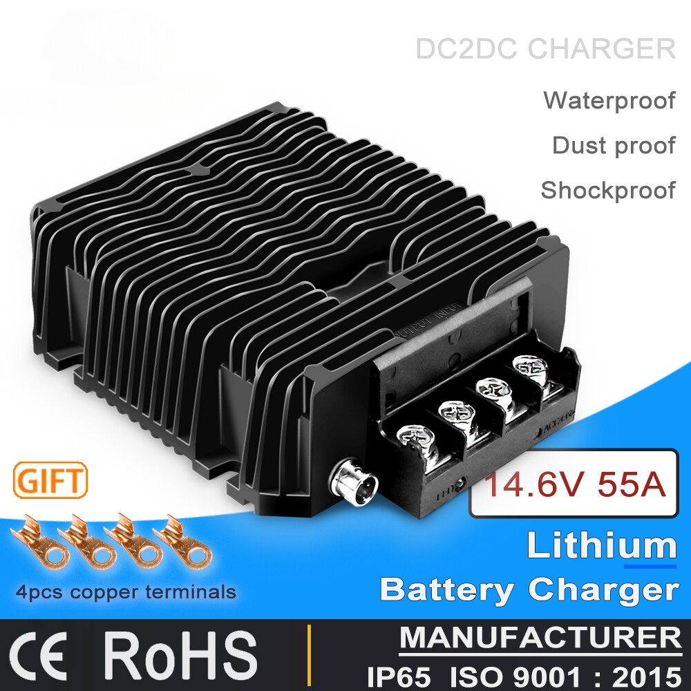 DC 12V 24V to 14.6V 18.2V 29.2V Battery Charger 12V 16V 24V Lifepo4 Lithium RVs
