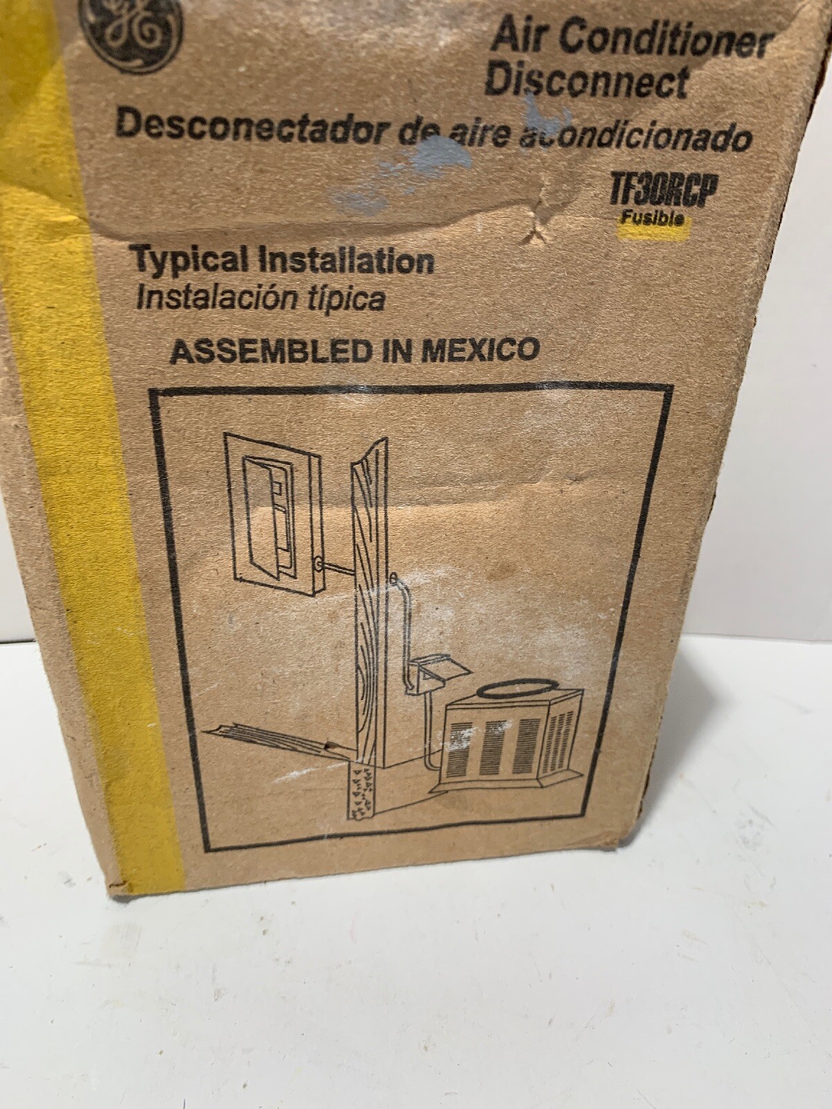 GE TF30RCP 30amp Fusible Air Conditioner Disconnect – Priority Mail Shipping