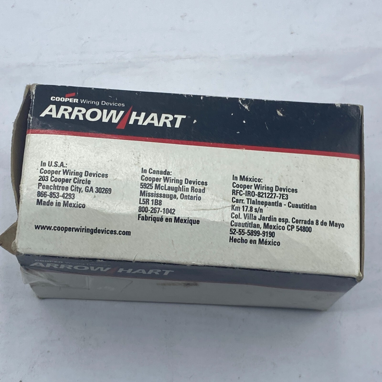 Cooper Arrow Hart CWL1630P Locking Plug 30A 480V 3-Phase L16-30P ✅
