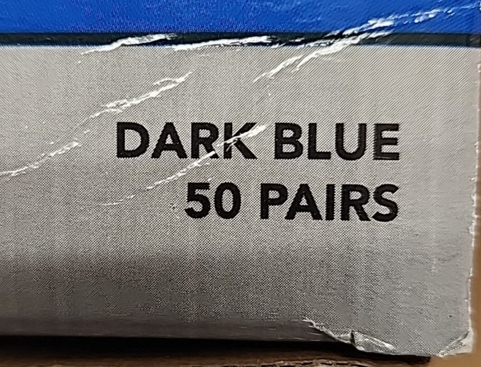 ShuBee® Original Shoe Boot Covers – Dark Blue 1 Box 50 Pair