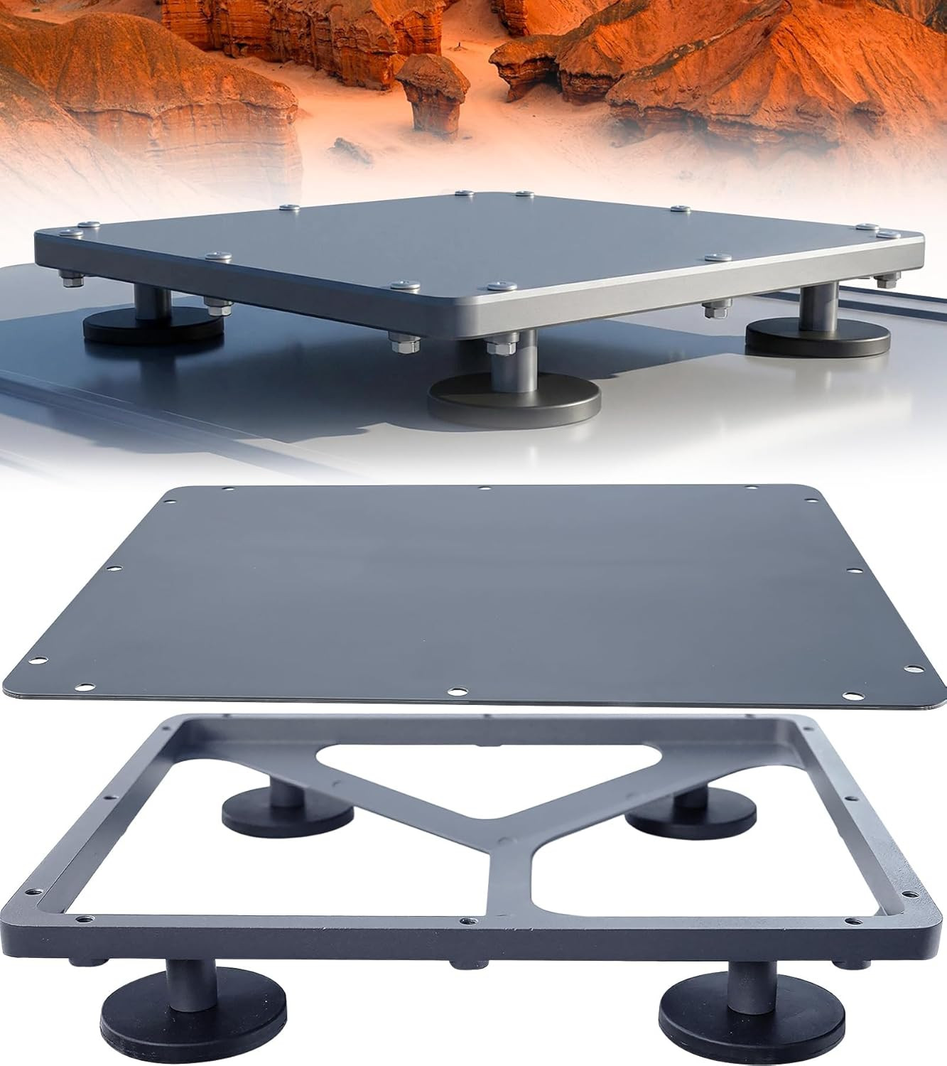 Starlink Mini Magnetic Mount (220Lbs Strong Magnets & Protective 2-In-1, Aluminu